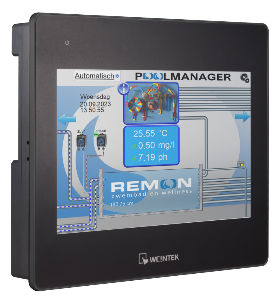 Remon WaterWellness poolmanager systeem
