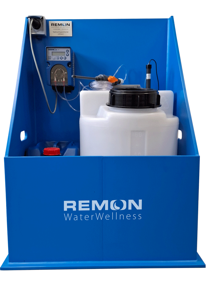 Chloordoseringsinstallatie van Remon WaterWellness